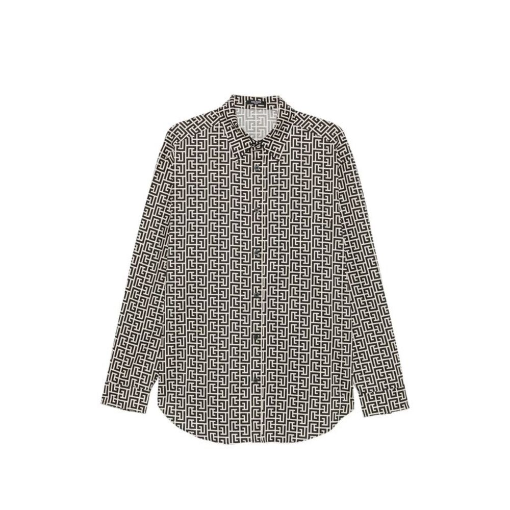Balmain Black Shirts Men